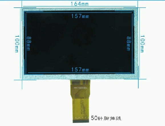 7 дюймовый ЖК планшет экран календарь FPC7005001 165*100 мм|lcd tablet|tablet lcd screentablet |