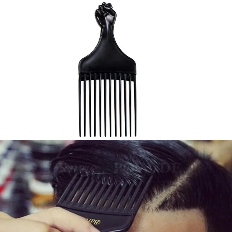 1 Pc Fork Insert Hair Curly Brush Comb Anti-static Massage Salon Hairdressing Brushes Combs Styling Tools | Красота и здоровье