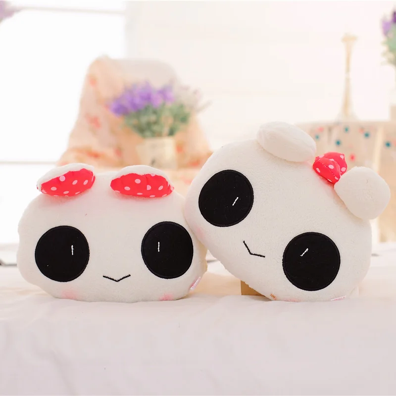 2017 New 2 Pcs Panda Car headrest Neck Soft Pillow Plush Toy Cute Cartoon Comfortable Lovely Animal Pattern Seat Cover | Игрушки и хобби