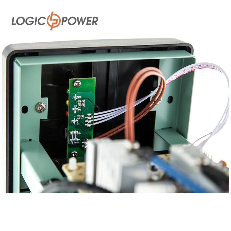 LOGIC POWER ИБП UPS 1200VA 2 евророзетки 5 ступ. AVR 2x7. 5Ah12V металлический корпус черный цвет
