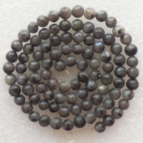 (1 прядь/Лот) оптовая продажа натуральный ларвицитовый Круглый бисер 15 5 дюйма 8 мм
