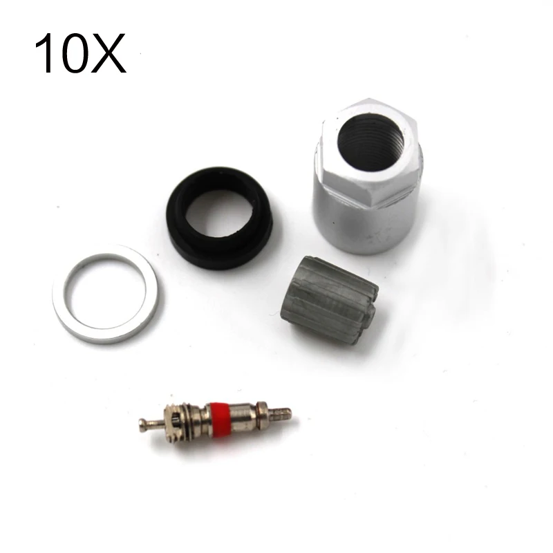 

QMZ5JT YAOPEI 10PCS/Lot NEW HIGH QUALITY TIRE PRESSURE SENSOR TPMS TPS VALVE STEM REPAIR KIT