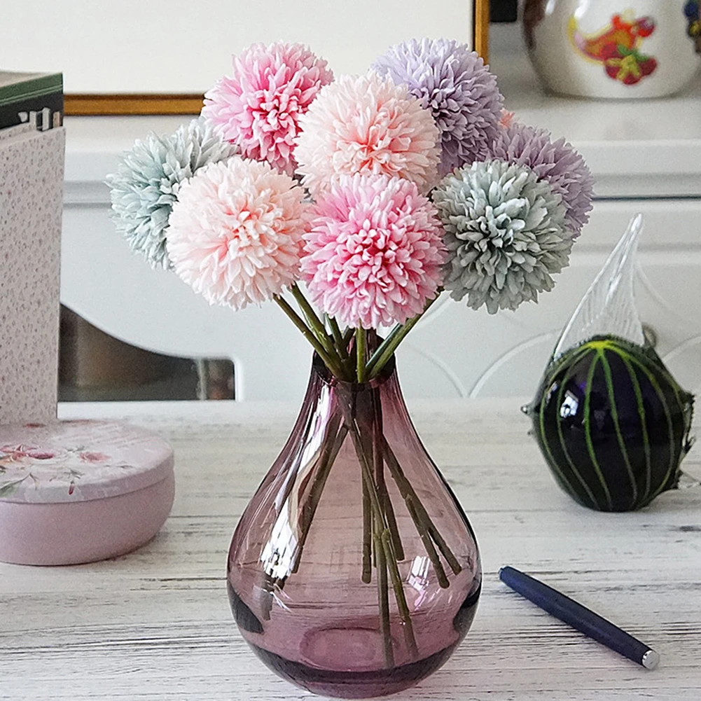 1 шт. искусственный цветок DIY свадебный букет украшение для дома|Искусственные и