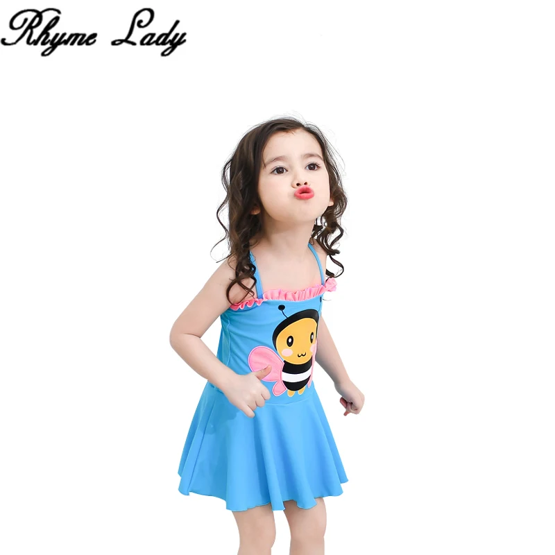 Детский слитный купальник Rhyme Lady Little Bee пляжная одежда для маленьких девочек