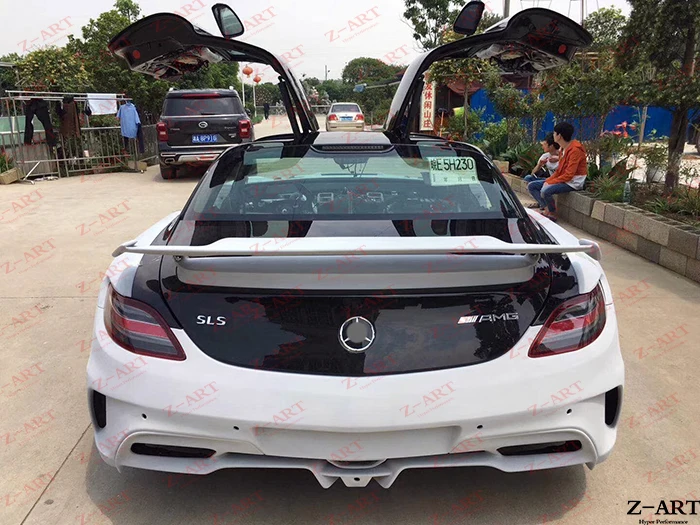Z-ART черная серия тюнинг-пакет для R197 SLS AMG производительность Mercedes BS тела комплект