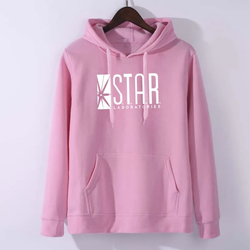 Супермен серия Женская толстовка звезда S. T. A. R. labs осень зима 2019new модные