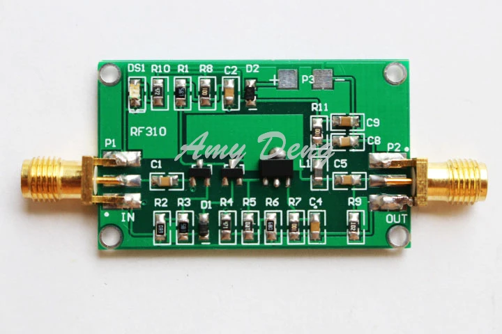 FM передатчик широкополосный усилитель мощности 50 ~ 1500 МГц 500 мВт|rf power amplifier|rf