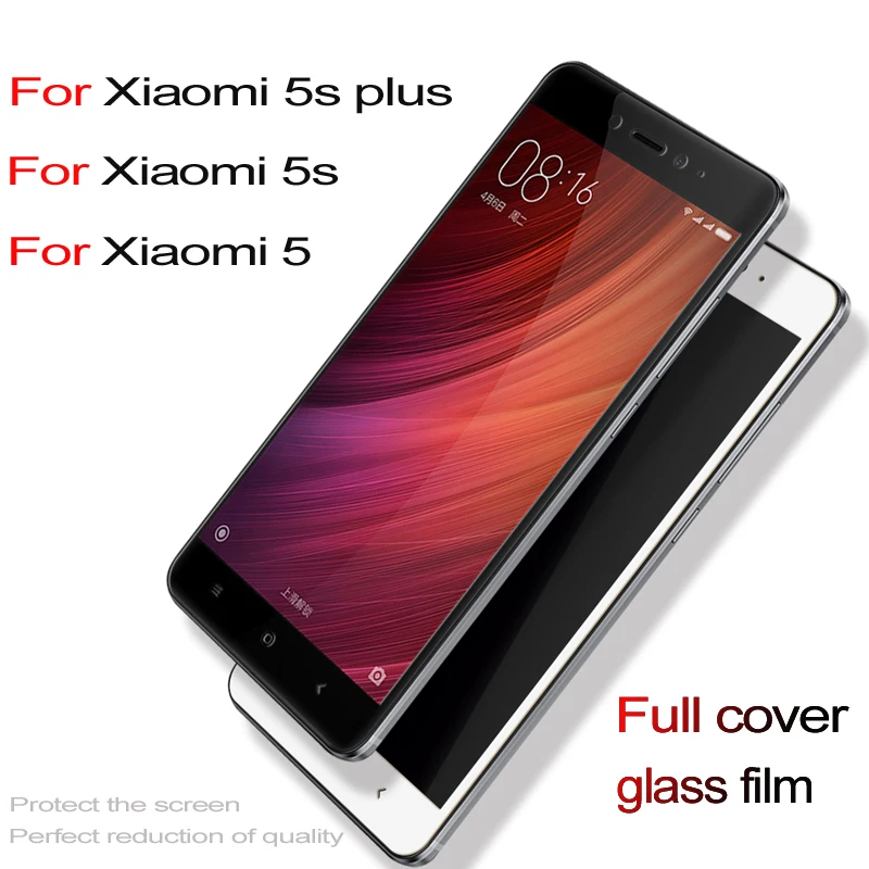 Полное покрытие для xiaomi mi5 закаленное стекло на mi 5 стекло протектор экрана xia mi xao mi xio mi 5 5S 5splus glas 5 s plus защитный