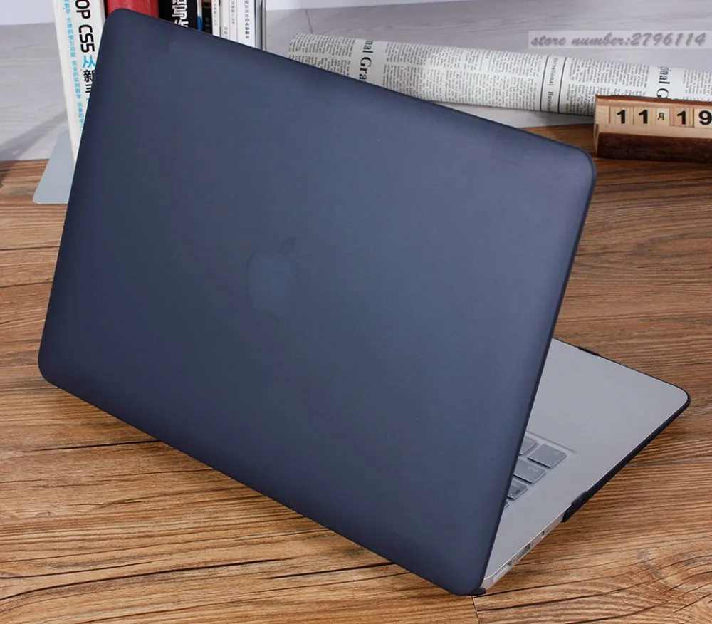 Роскошный Жесткий матовый/Кристальный чехол для Apple macbook Air Pro Retina 11 12 13 15 сумка
