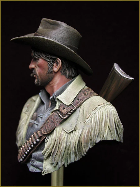 Набор для сборки груди из смолы 1/10 американский Западный ковбойский|resin bust|bust
