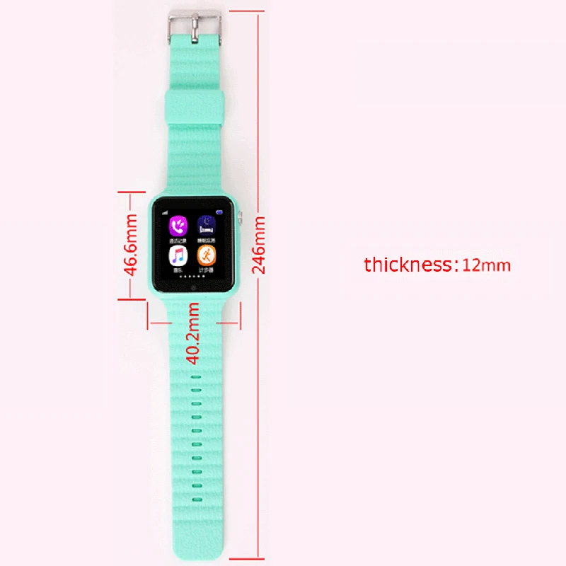 Fansaco Bluetooth Смарт часы для детей наручные безопасности gps водостойкие Smartwatch SOS