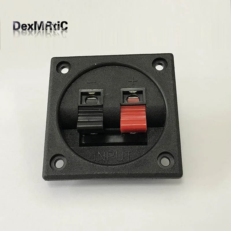 5pcs 56mm square Speaker wire clip horn clamp/audio 2p wiring seat entrainment fixed | Обустройство дома