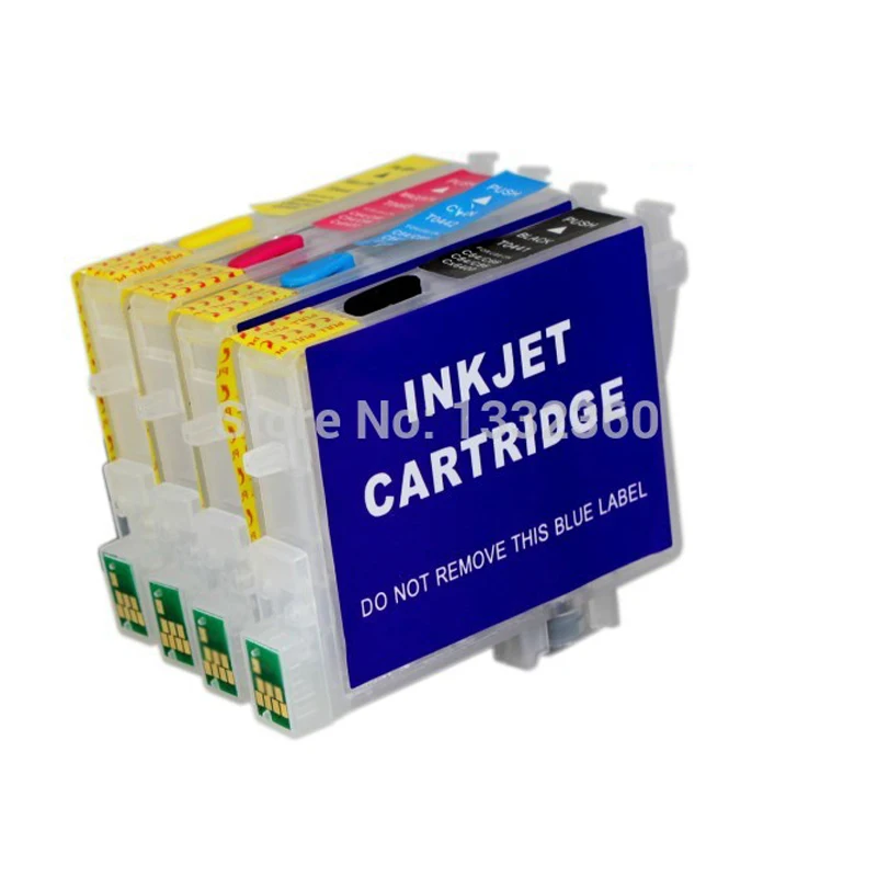 Многоразовый картридж Vilaxh T0631 T0632 T0633 T0634 для принтеров Epson Stylus C67 C87 CX3700 CX4100 CX4700 с