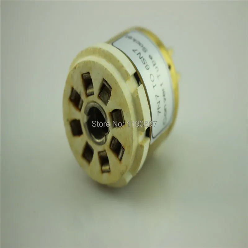 1 шт. 7N7 до 6SN7 конвертировать гнездо трубки DIY звуковая вакуумная трубка конвертер разъема адаптера