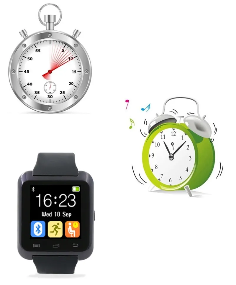 Новый продукт анти потерянный U часы sportswatch шагомер для смартфонов iPhone IOS Android Samsung