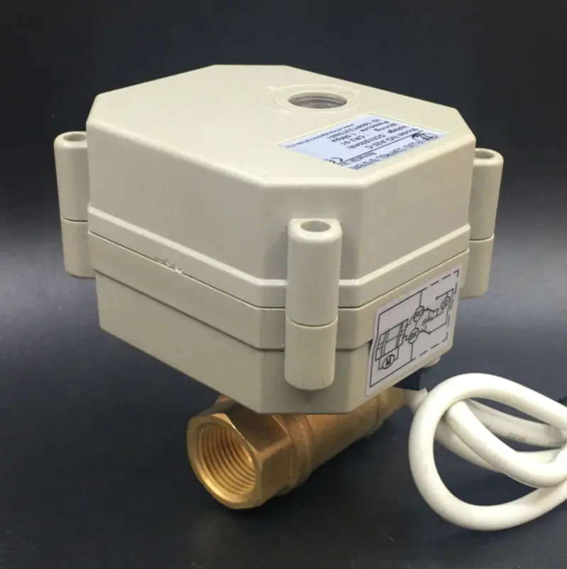 DC12V DC24V регулирующий клапан TFM10-B2-C новая одежда для маленькой девочки 2 Way Латунь DN10 3/8 ''сигнала 0-5V 0-10V или 4-20mA для воды пропорциональный Управление