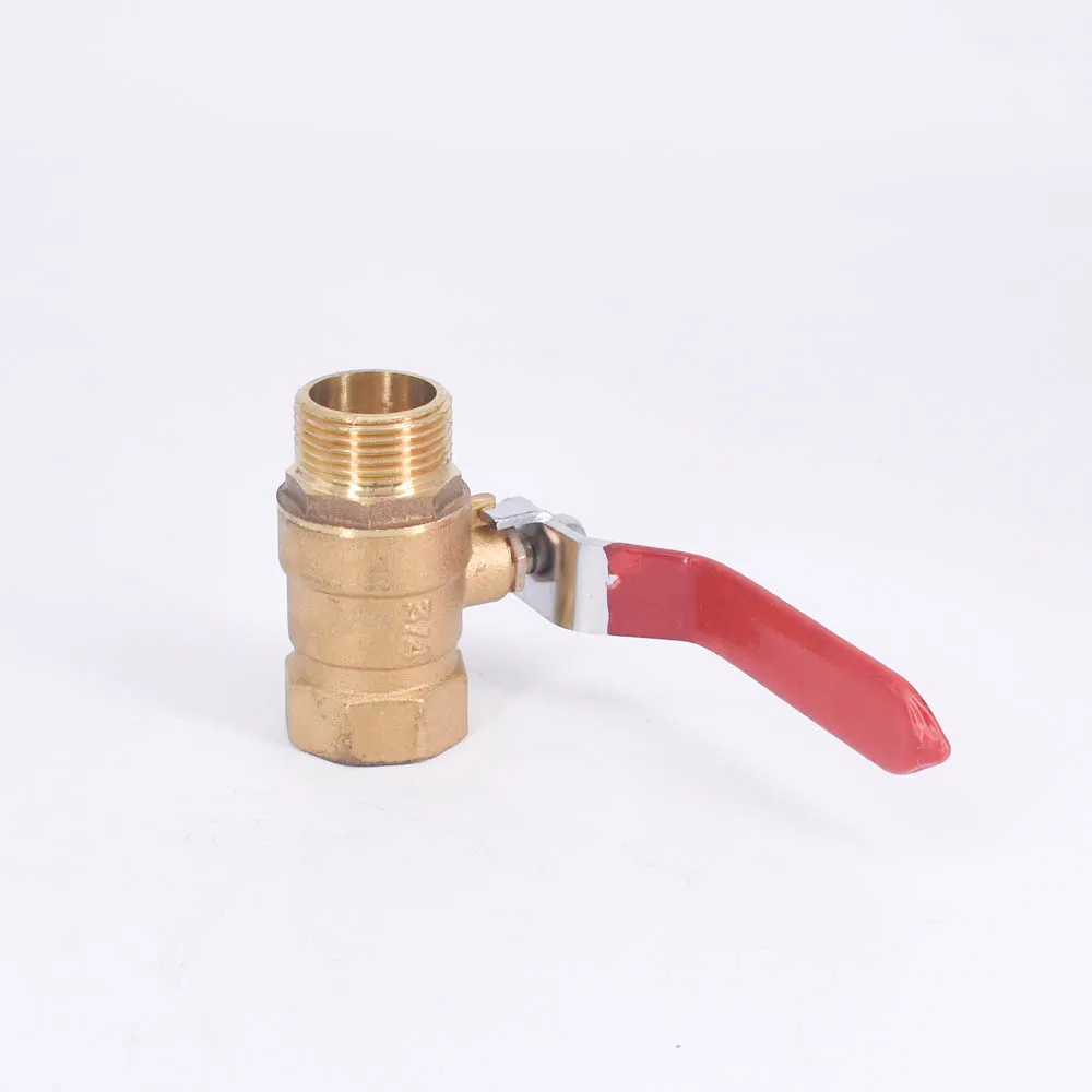 Female to MaLe Brass Ball Valve DN20 3/4&quot BSP Temperature 0-60C Pressure 10 Bar Port Size16.6mm | Обустройство дома