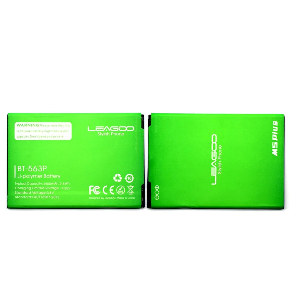 

New BT-563P 2500mAh Battery Replacement For LEAGOO M5 PLUS phone + Tracking Code