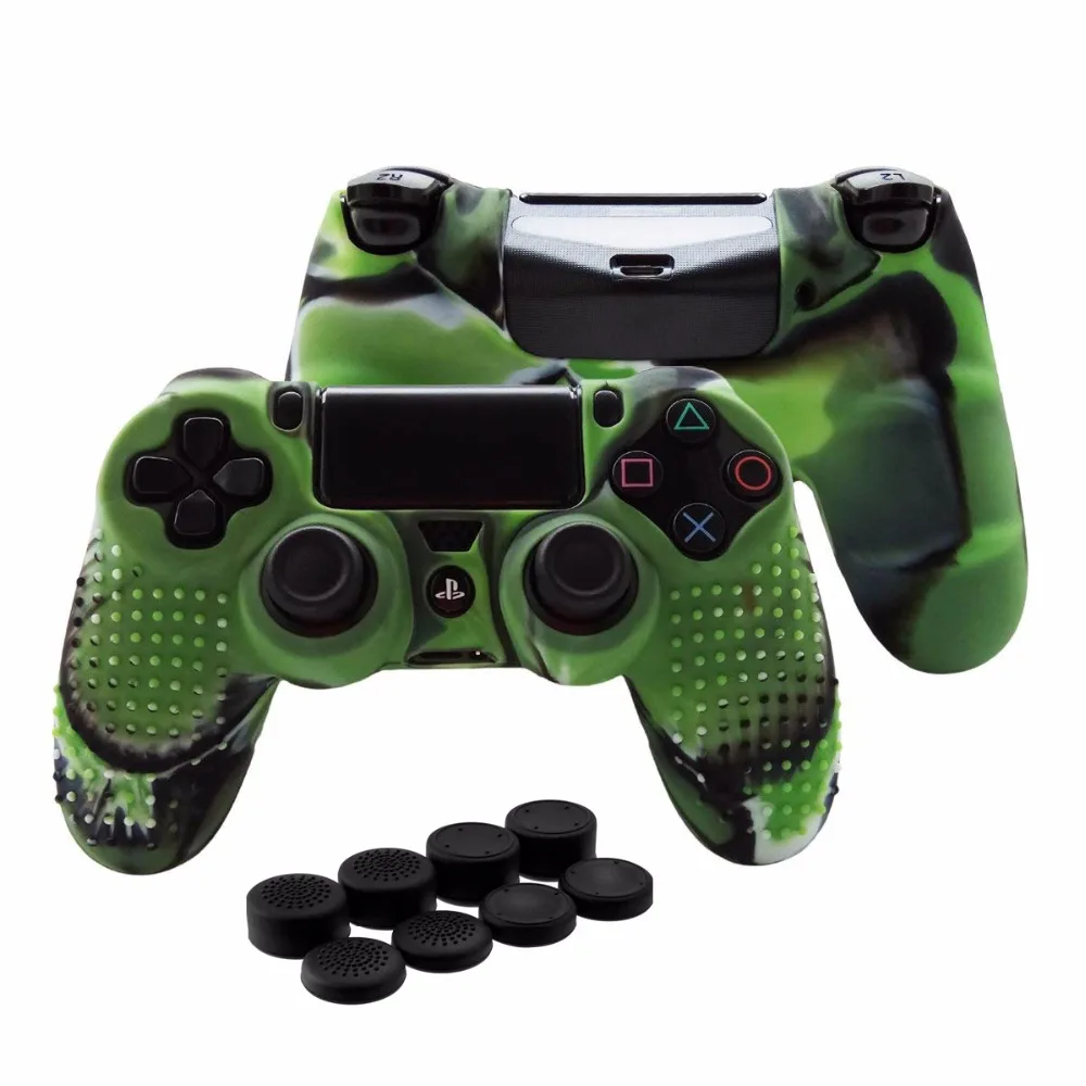7 лотов Силиконовые наручные кожаный защитый чехол для sony Dualshock 4 PS4 DS4 Pro тонкий
