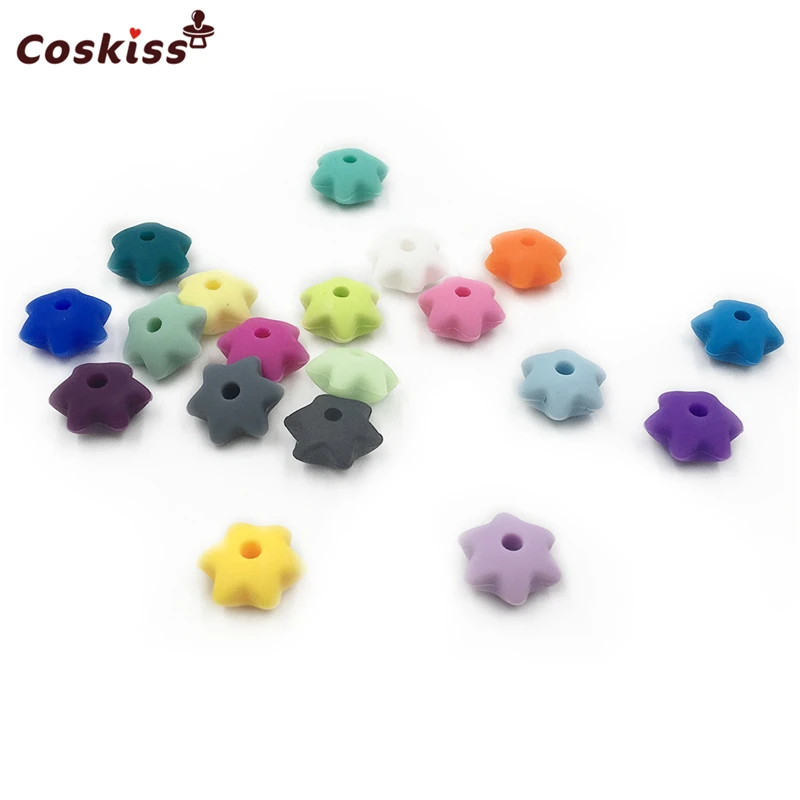 Cuentas de engranaje de silicona de grado alimenticio para mordedor de beb&eacute;, accesorio de pulsera de mordedor para beb&eacute;, mezcla de colores, 1,2x0,6 cm (0,47x0,23 pulgadas)-0