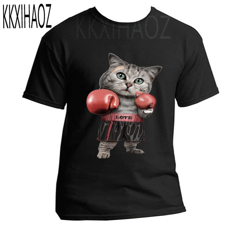 KKXIHAOZ мужские хлопковые футболки с круглым вырезом и коротким рукавом милые для