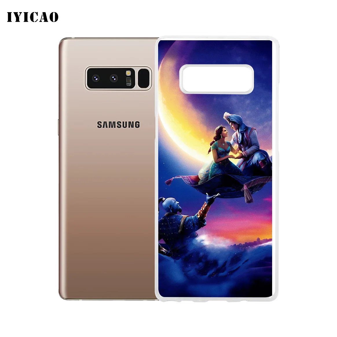 IYICAO Aladdin 2019 Мягкий силиконовый чехол для телефона Samsung A5 A6 Plus A7 A8 A9 J3 J5 J7 Note 8 9 TPU