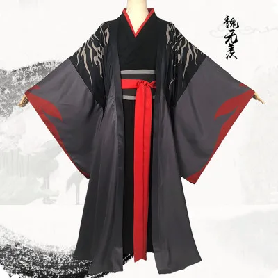 Weilao Wei Wuxian The Yiling патриарх Косплей гроссмейстер демонического культивирования костюм Вэй Wuxian Wangji Mo Dao Zu Shi костюм - Цвет: Weilao