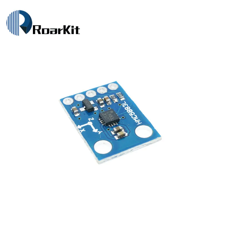 Оригинальный трехосевой компас магнитометр L883 HMC5883L совместим с Arduino по всему