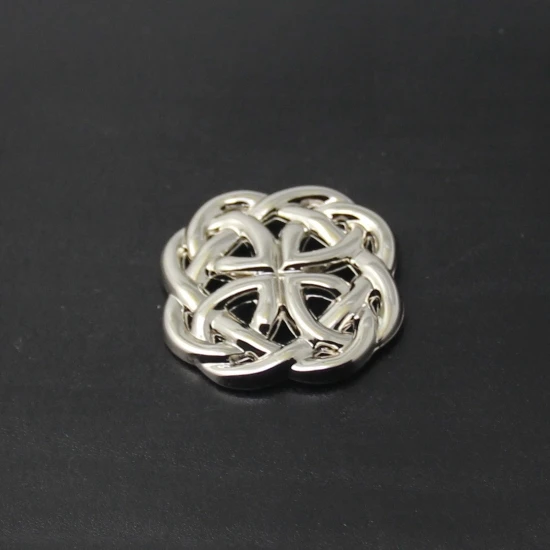 (KBM12) 10 шт 1 1/8 ''(3 0 см) Западная круглая кнопка Saddlery Button Leathercraft Silver|silver silver|silver