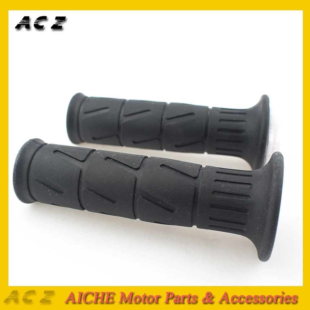 

ACZ Motorcycle Grips 7/8" 22mm Black Rubber Grip Handle Bar Grips Protector For Kawasaki ZXR250 ZXR400 ZZR400 ZZR600 Z750 Z1000