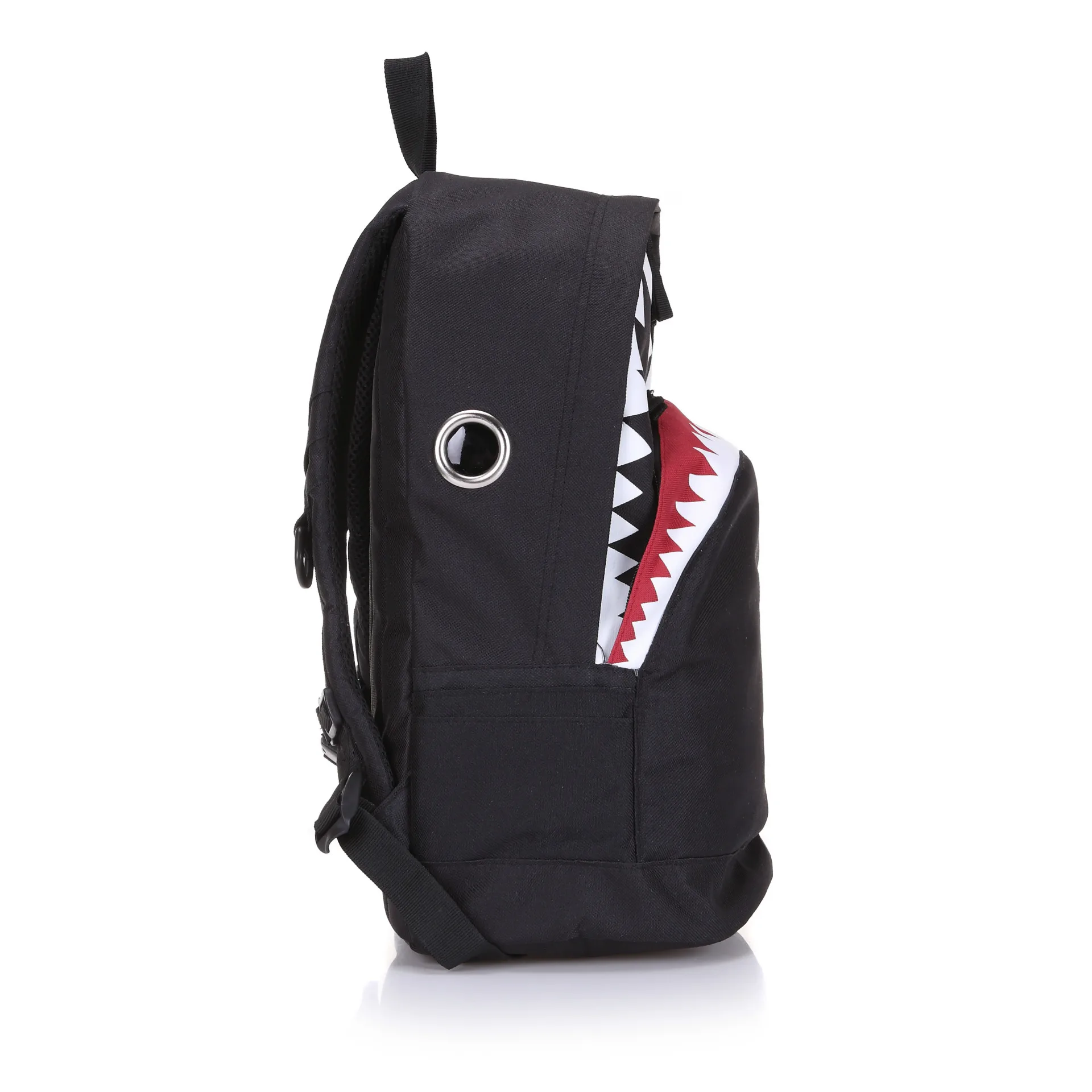Мода большой рот акулы рюкзак Колледж школьные Сумки для подростков Mochila