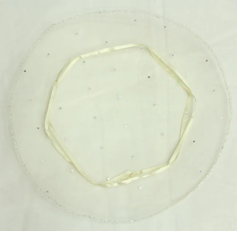 

100pcs 35cm White Color Jewelry Packing Drawable Round Organza Bags Wedding Gift Bags Pouches Sachet Organza Packaging Bags