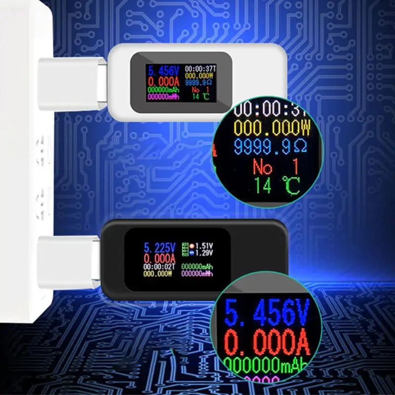 USB OLED измеритель напряжения тока мощности бытовой тестер точный инструмент для