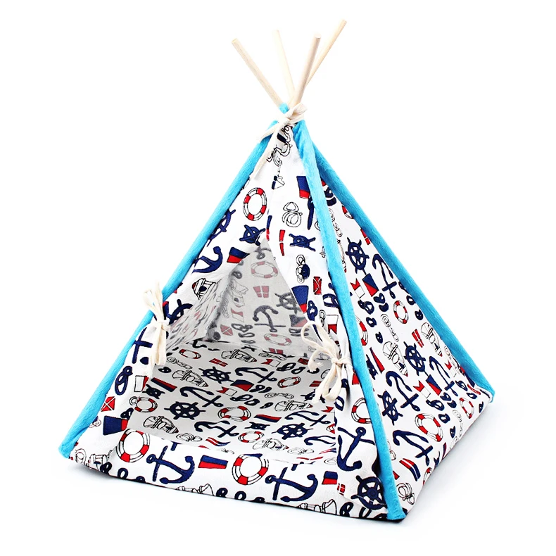 Рама из цельного дерева четыре сезона холщовая складная палатка для домашних