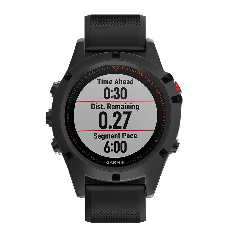 26 мм ремешок для Garmin Fenix 5X/Fenix 3/Fenix 3 HR часов спортивные умные часы чистый цвет легко