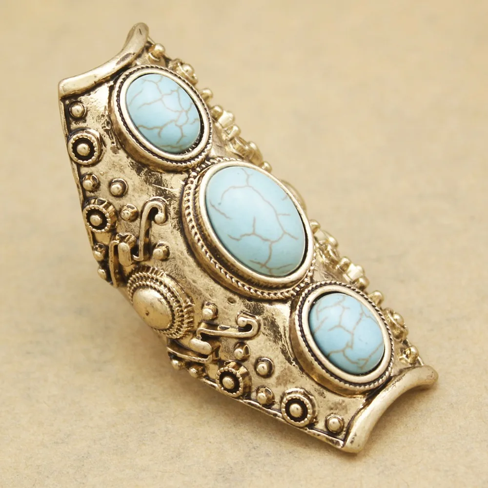 Винтажное Золотое кольцо для женщин и мужчин купольное на полный палец с