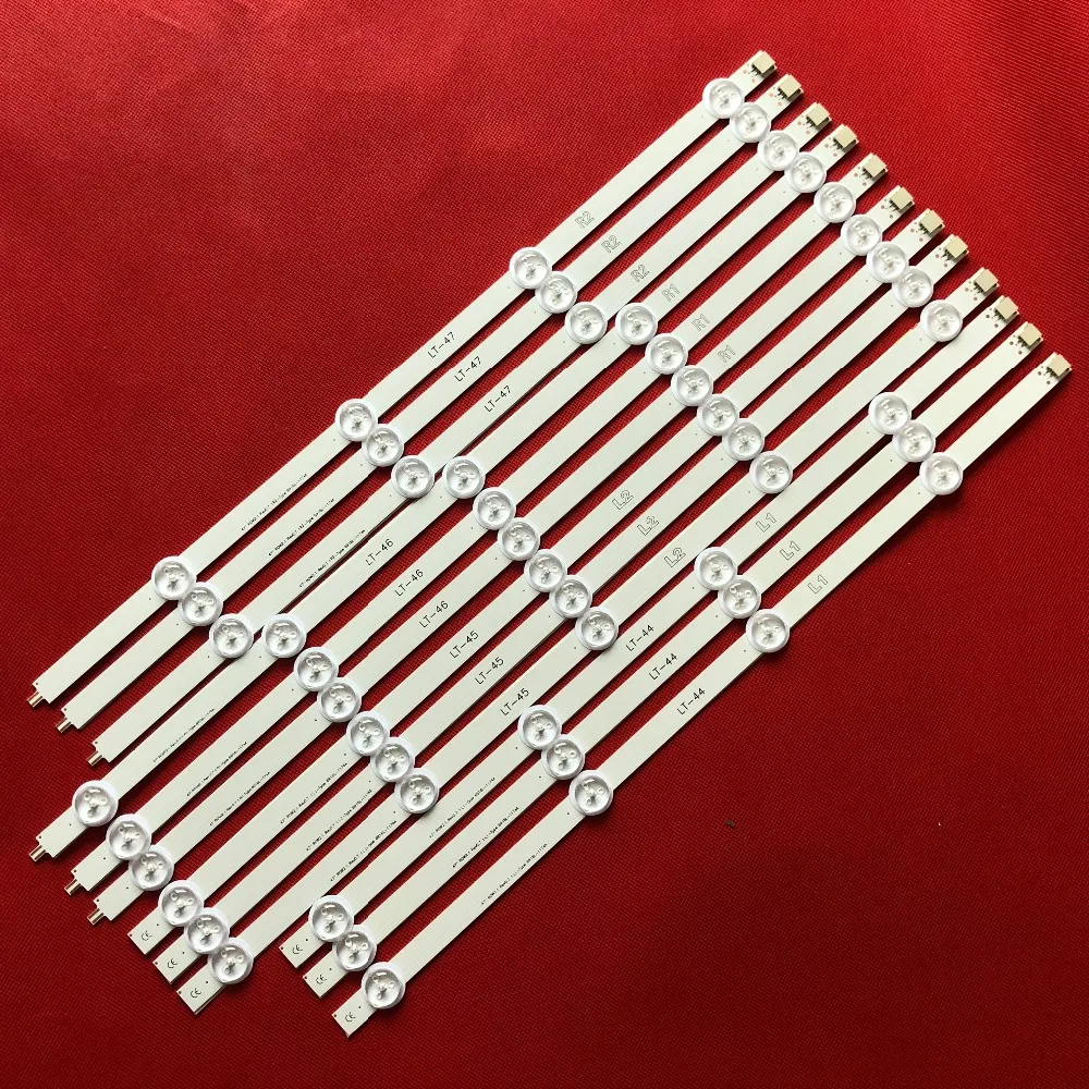 Новый набор 10 шт R1 L1 R2 L2 светодиодный лента идеально подходит для замены старого