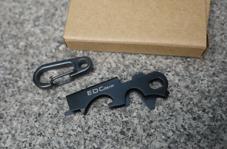 Многофункциональная открывалка для бутылок EDC кольцо ключей отвертка пилка