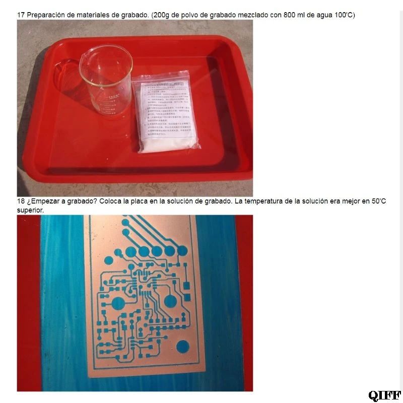Photoresist анти-травление синие чернила краски для DIY PCB сухая пленка Замена 100 г Jun20