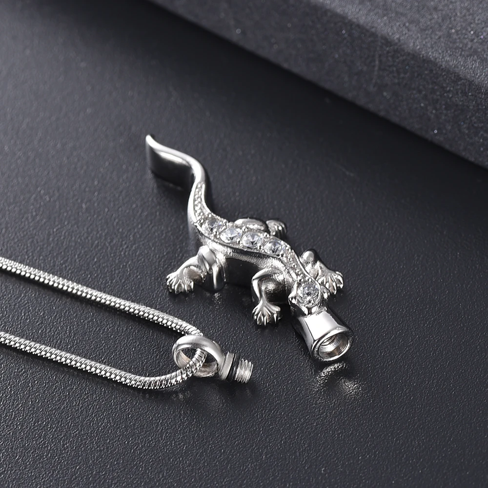 IJD10076 украшения в виде ящерицы для кремации которые удерживают золу потеря ПЭТ