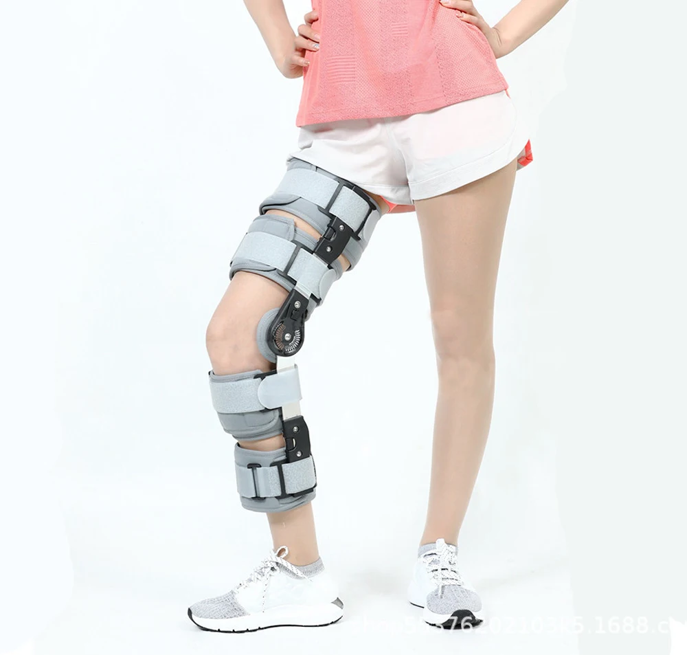 Length Adjusting Knee Hinged OA Support Brace Knee Ligament Sprain Care Knee Joint Post operation Immobilisation Brace
