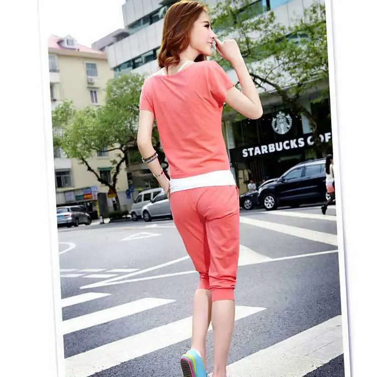 2 Piece Clothing Set For Women Sport Suit Casual Clothes 2pcs 2015 New Arrival More Colors Tracksuit Ladies Costumes|set baby clothing|clothing