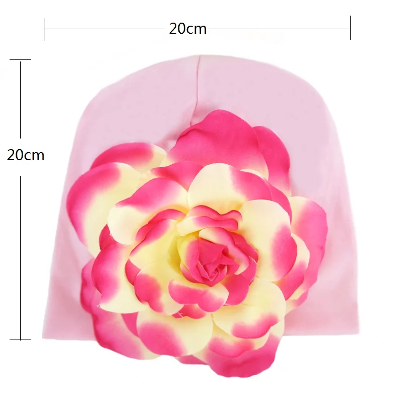 Baby Hat Floral Kids Girl Hats Caps Flower Boys Children's Spring Autumn Winter For Girls Newborns Accessories H21 | Детская одежда