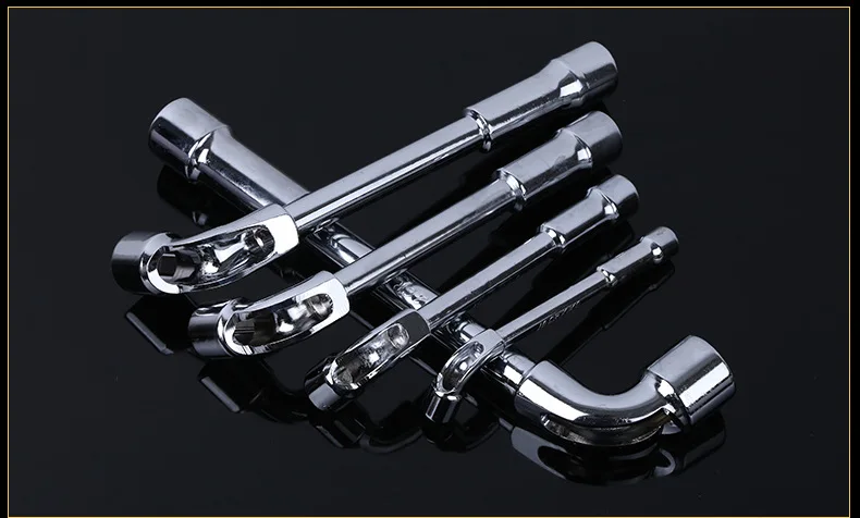 L-тип перфорированный гаечный ключ многоразовый для ремонта автомобиля с помощью