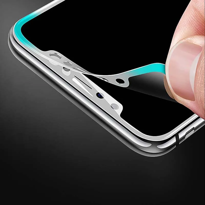 For iphone X 3D Curved Edge Full Cover iPhone 8 7 Plus 6 6s Tempered Glass Front Screen Protector Protective Film | Мобильные