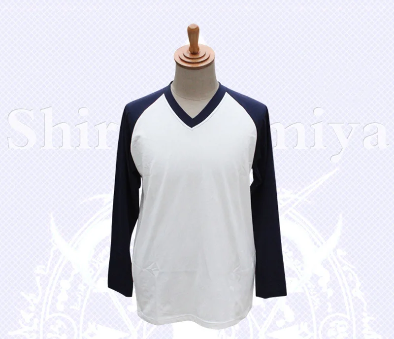 t shirt Fate Stay Night Косплей широу эмия костюмы унисекс Повседневная куртка Униформа повседневная одежда пальто - Цвет: t shirt