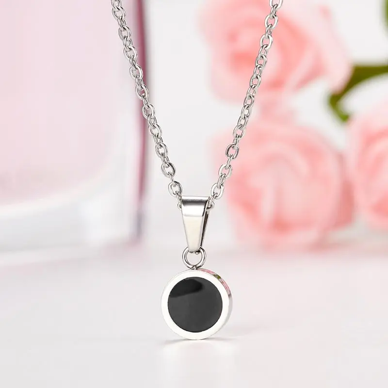 ZFVB модные комплекты ювелирных изделий для женщин ожерелья из нержавеющей стали