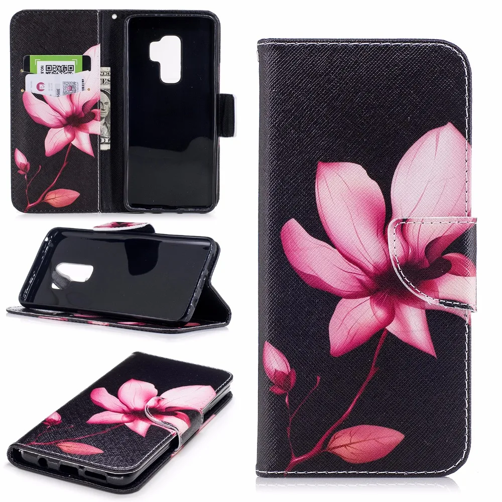 Кожаный чехол-книжка чехол для Coque samsung Galaxy S9 S8 S10 плюс Чехол для samsung J3 J5 J7 J4 J6 плюс Чехол-бумажник чехол для телефона