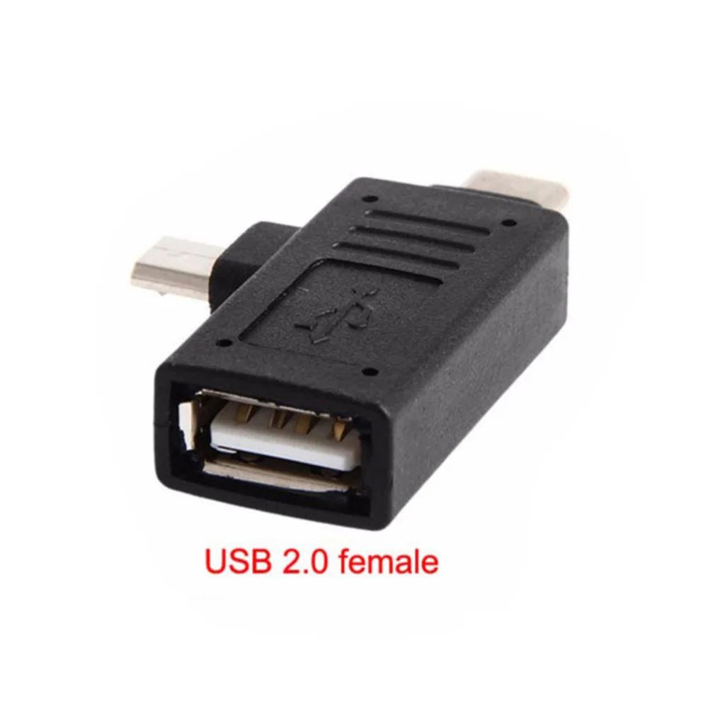 OTG USB 3.0 Type-C + Micro штекер на 3 1/USB 2 0 Тип A гнездо адаптера коннектор в 1 адаптер