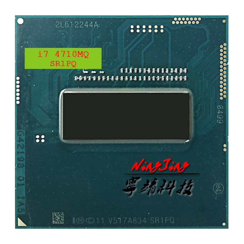 Четырехъядерный процессор Intel Core i7 4710MQ SR1PQ 2 5 ГГц Восьмиядерный 6 м 47 Вт Разъем G3 /